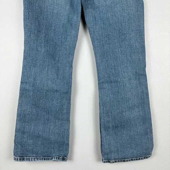 Levis 515 6M Bootcut Jeans Blue Mid Rise Classic Normcore All Season Wear 2000s - Picture 9 of 13